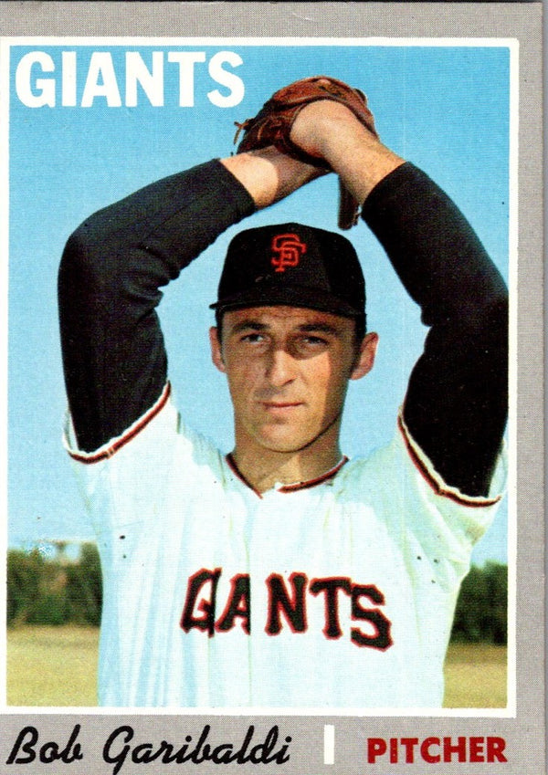 1970 Topps Bob Garibaldi #681 Rookie EX-MT+