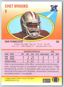 1990 Fleer Chet Brooks