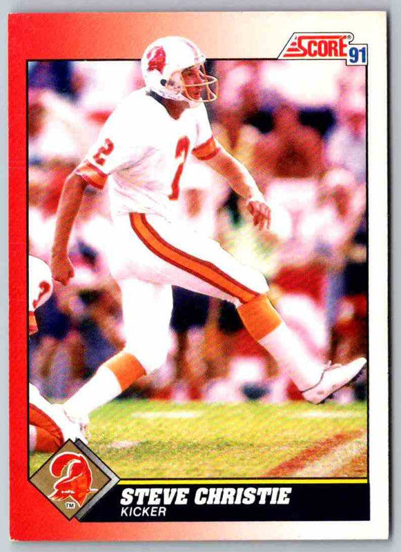 1991 Score Steve Christie #159