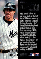 1995 Ultra All-Stars Gold Medallion Paul O'Neill #14