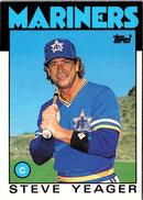 1986 Topps Traded Steve Yeager