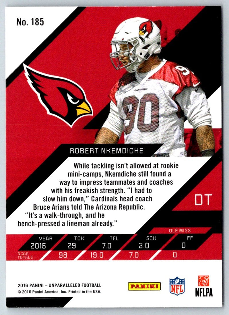 2016 Panini Unparalleled Robert Nkemdiche