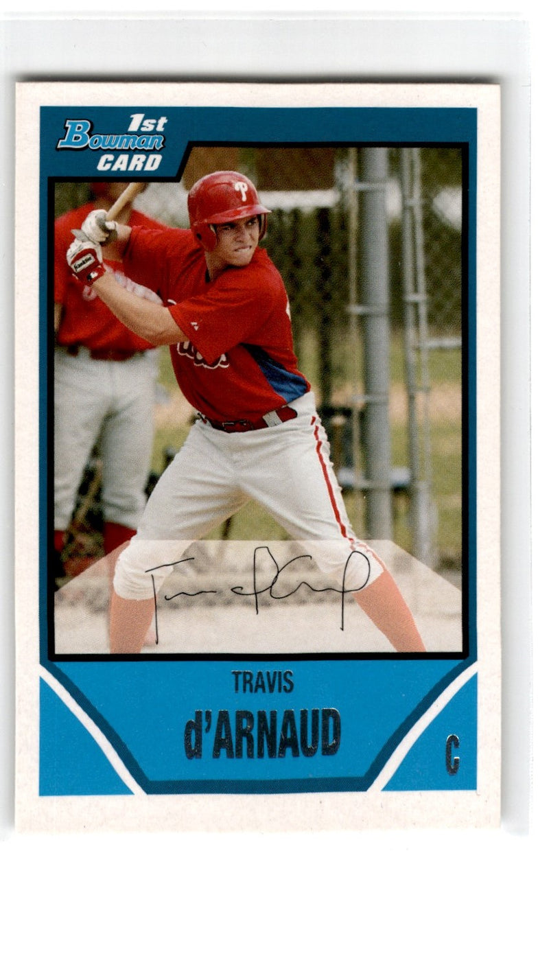 2007 Bowman Draft Picks & Prospects Chrome Travis d'Arnaud