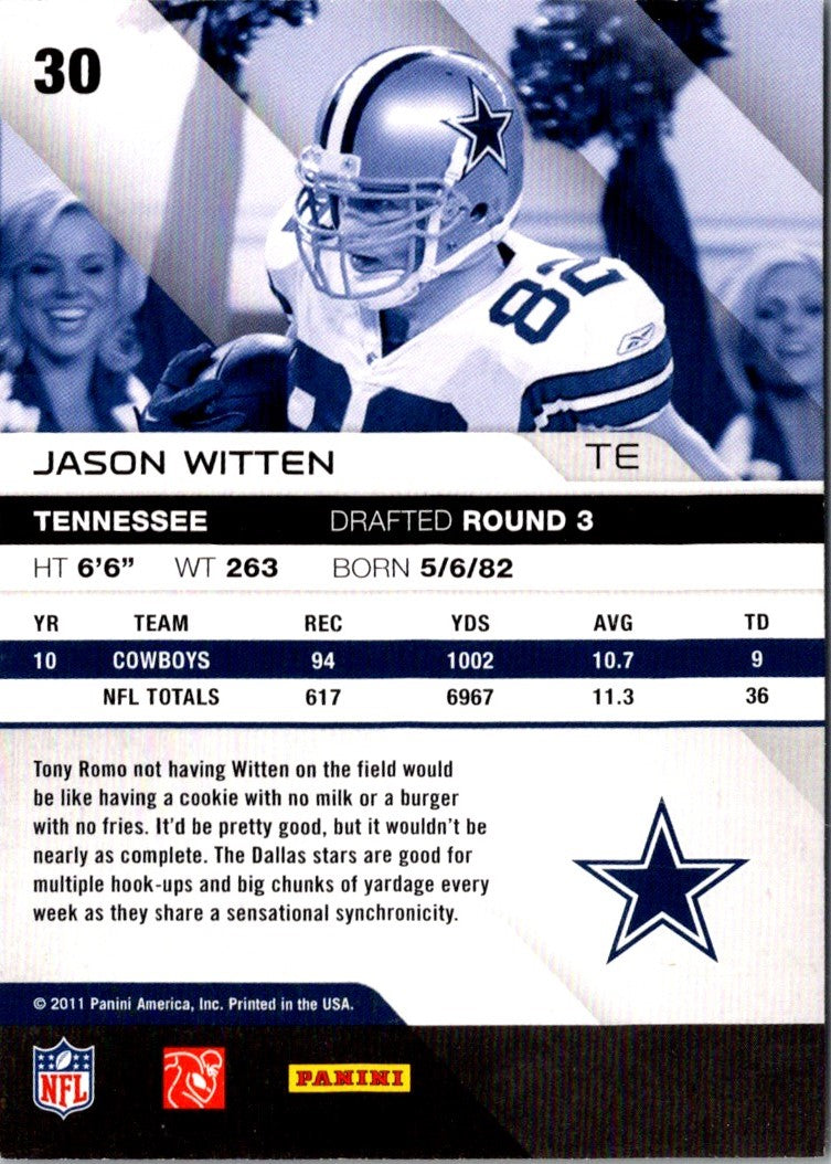 2011 Panini Absolute Memorabilia Jason Witten