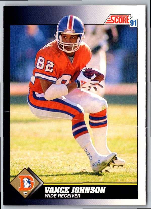 1991 Score Vance Johnson #563