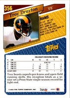 1993 Topps Troy Drayton #356