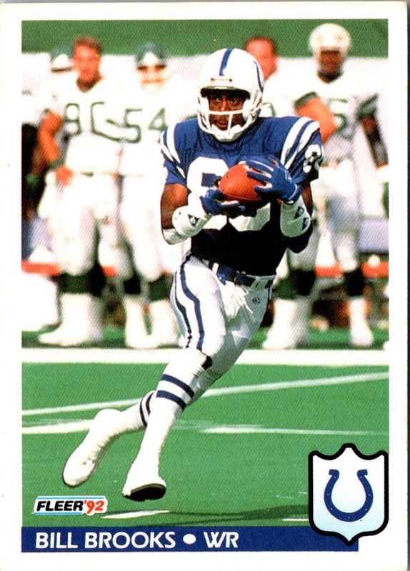 1992 Fleer Bill Brooks #161