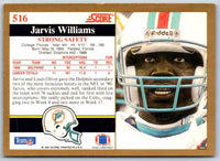 1991 Score Jarvis Williams #516