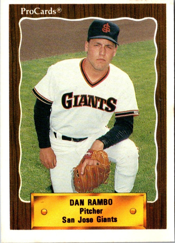 1990 CMC Dan Rambo #717