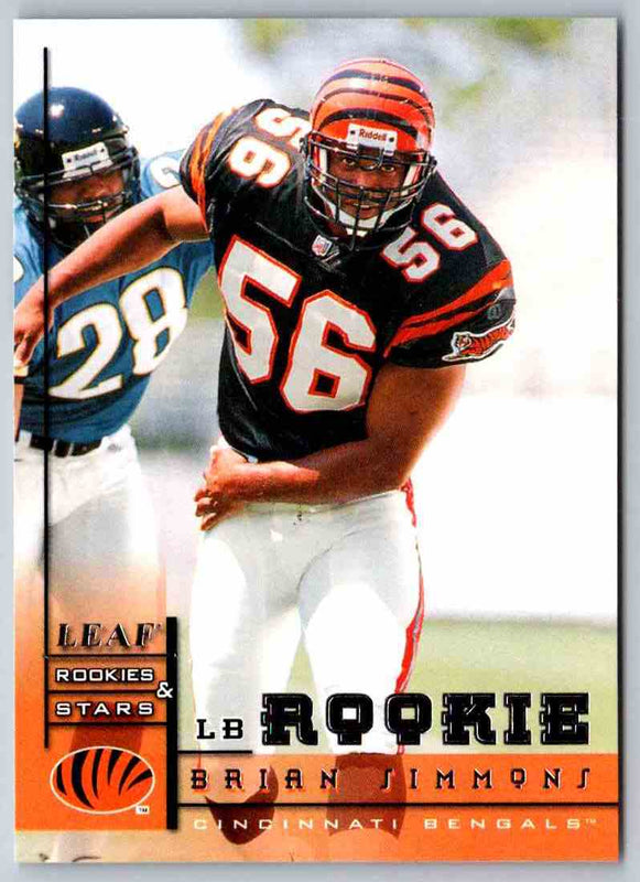 1998 Leaf Rookies And Stars Brian Simmons #180