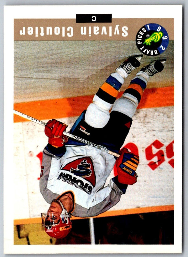 1992 Classic Draft Picks Sylvain Cloutier #22