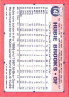 1990 Topps Traded Hubie Brooks #14T