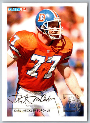1994 Fleer Karl Mecklenburg #138