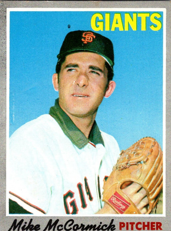 1970 Topps Mike McCormick #337 EX-MT+