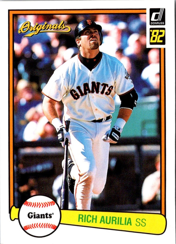 2002 Donruss Originals Rich Aurilia #87