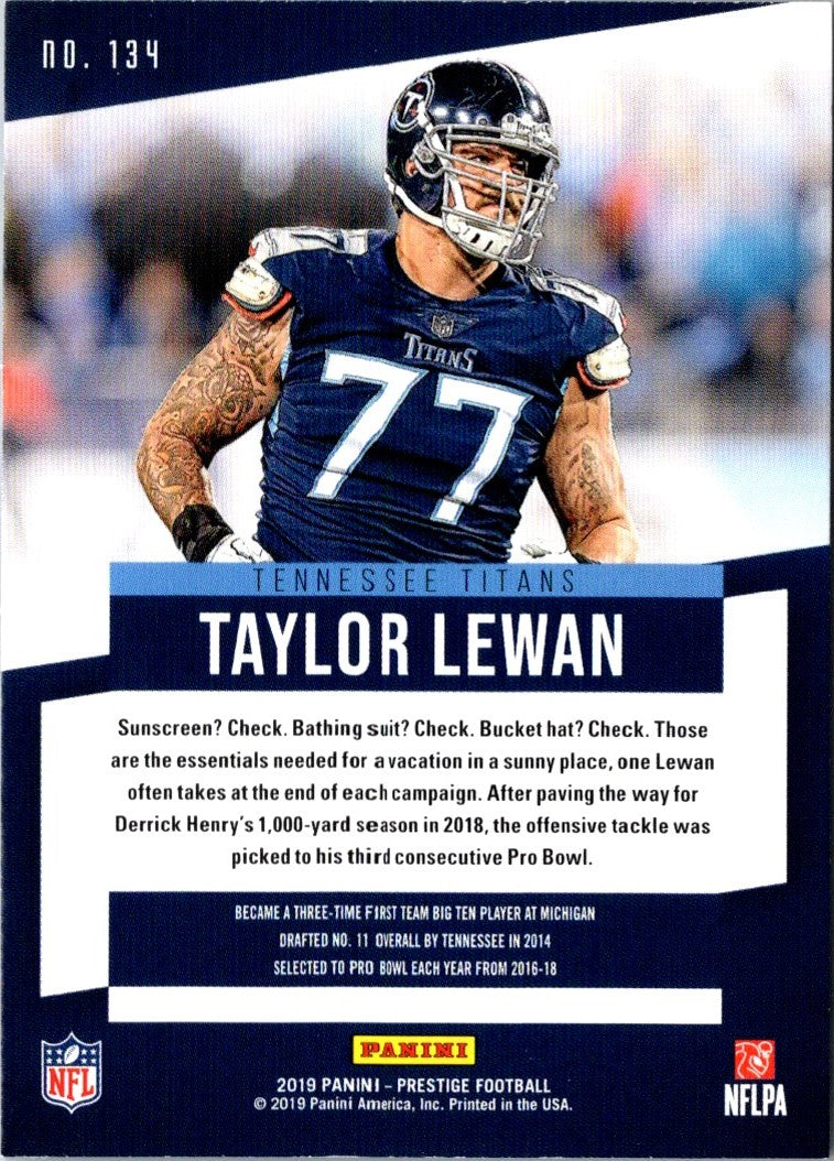 2019 Panini Prestige Taylor Lewan