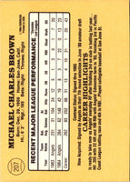 1985 Donruss Mike Brown #207