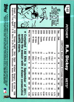 2012 Topps Archives R.A. Dickey #148
