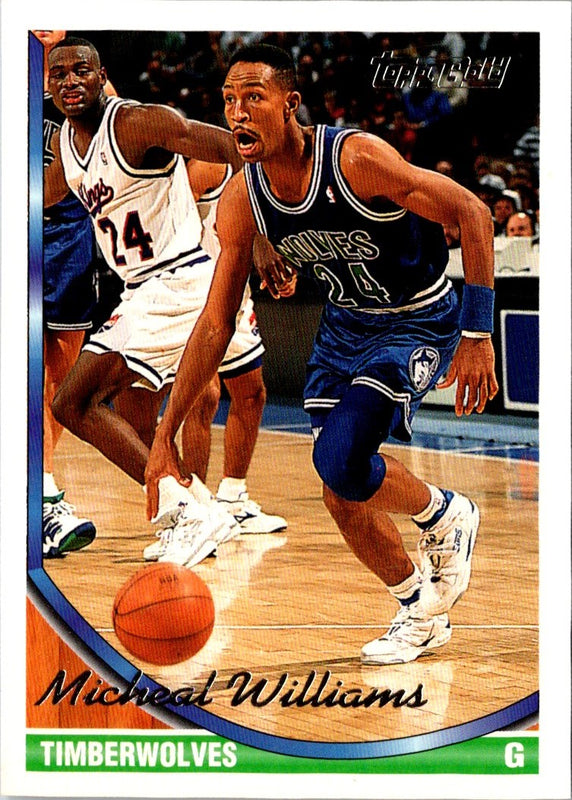 1993 Topps Micheal Williams #39