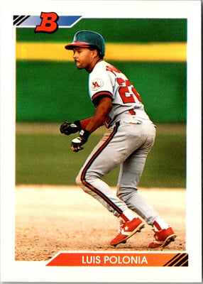 1992 Bowman Luis Polonia #582
