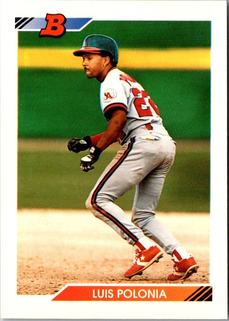 1992 Bowman Luis Polonia