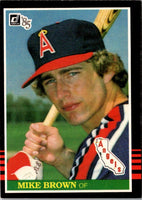 1985 Donruss Mike Brown #207