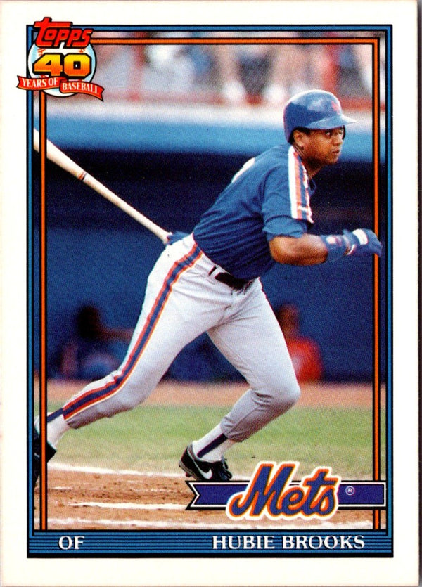 1990 Topps Traded Hubie Brooks #14T