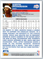 2003 Topps Quentin Richardson #120
