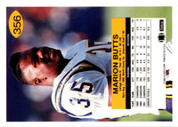 1992 Fleer Marion Butts #356