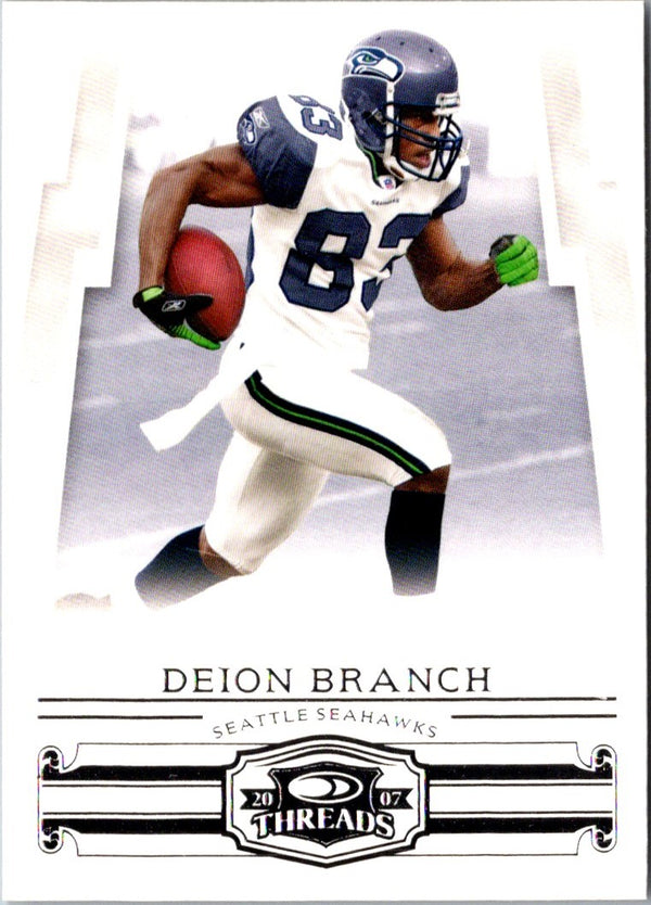 2007 Donruss Threads Deion Branch #44