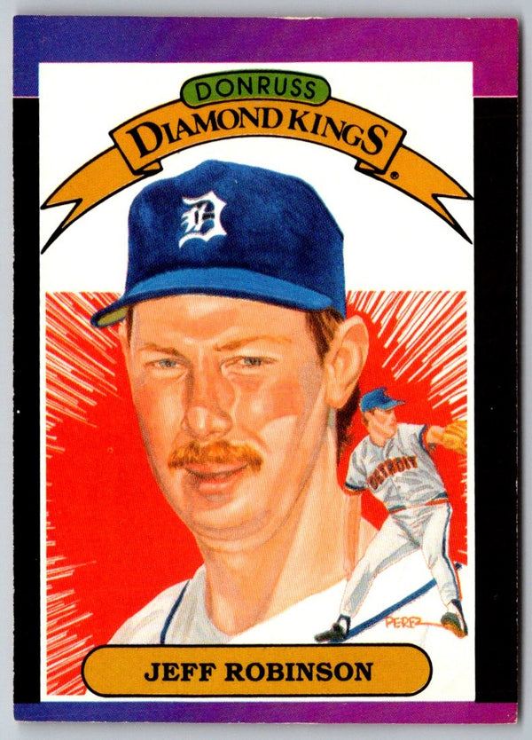 1989 Donruss Diamond  Kings Jeff Robinson #18