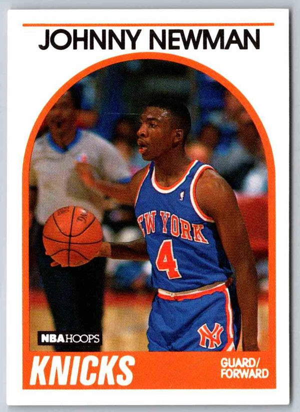 1989 NBA Hoops Johnny Newman #58