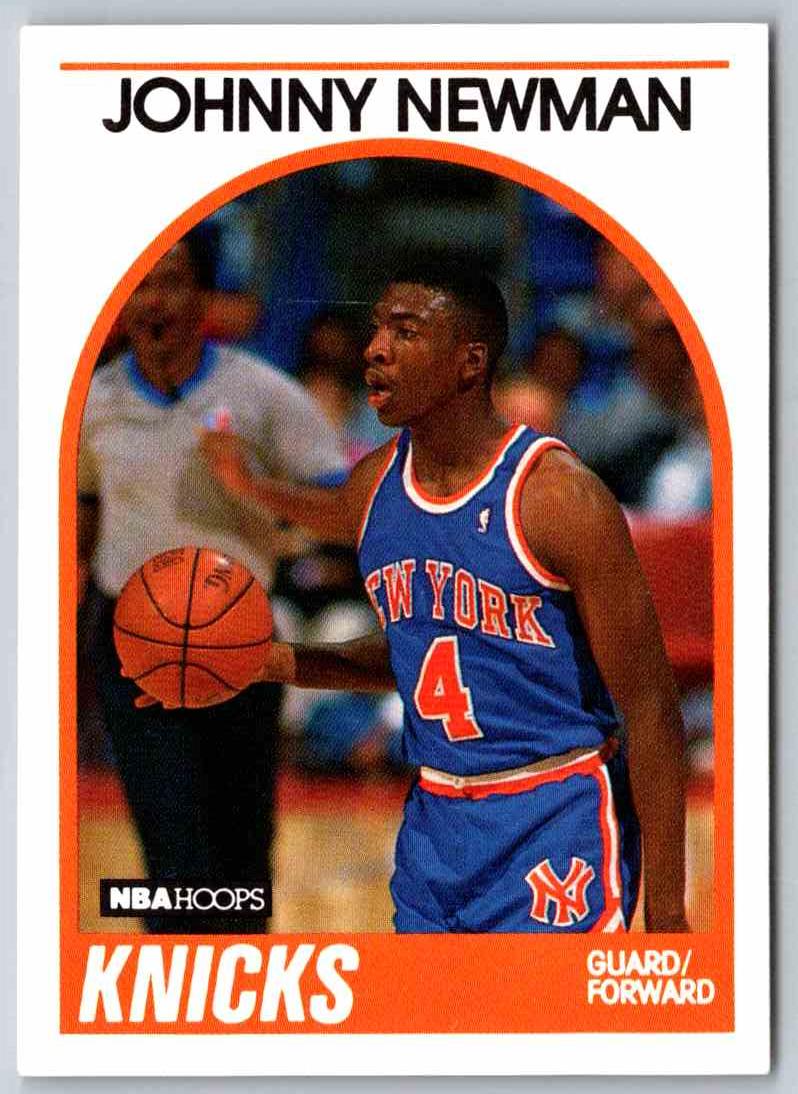 1989 NBA Hoops Johnny Newman