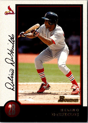 1998 Bowman Chrome Refractors Delino DeShields #247