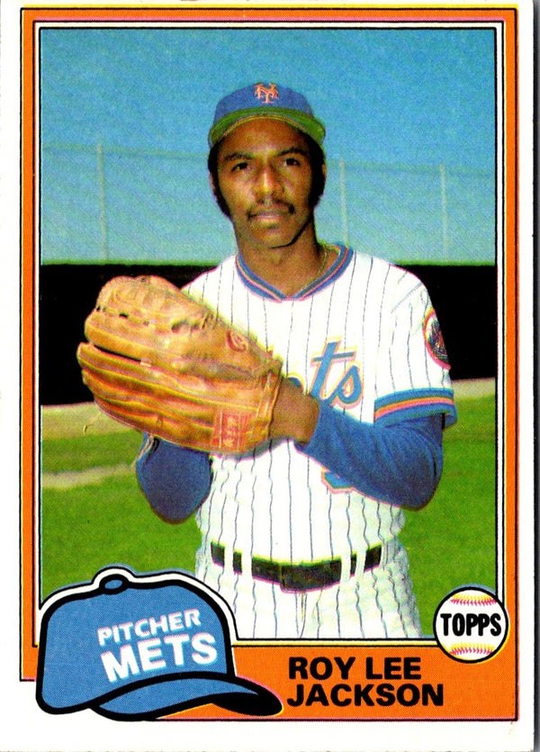 1981 Topps Roy Lee Jackson #223 Rookie