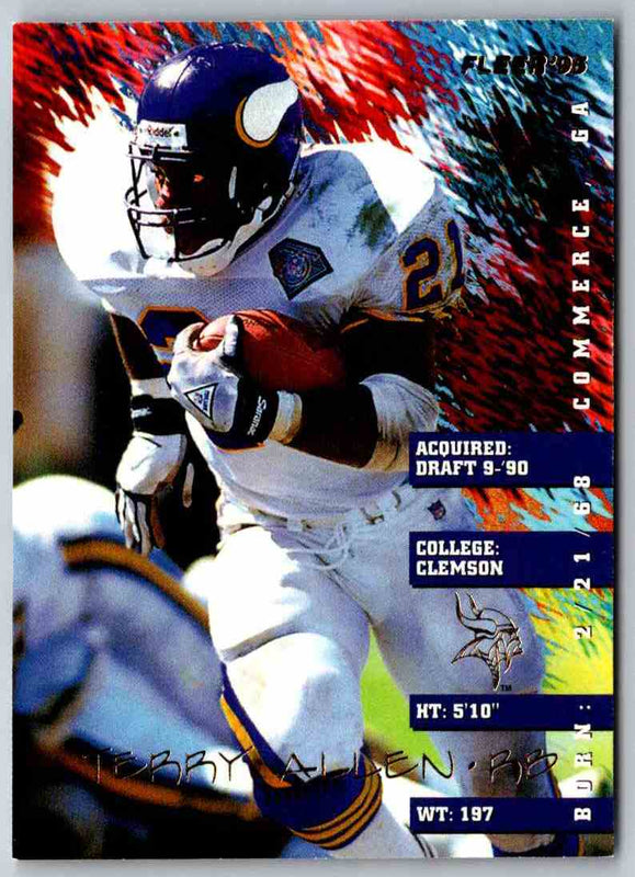 1995 Fleer Terry Allen #230