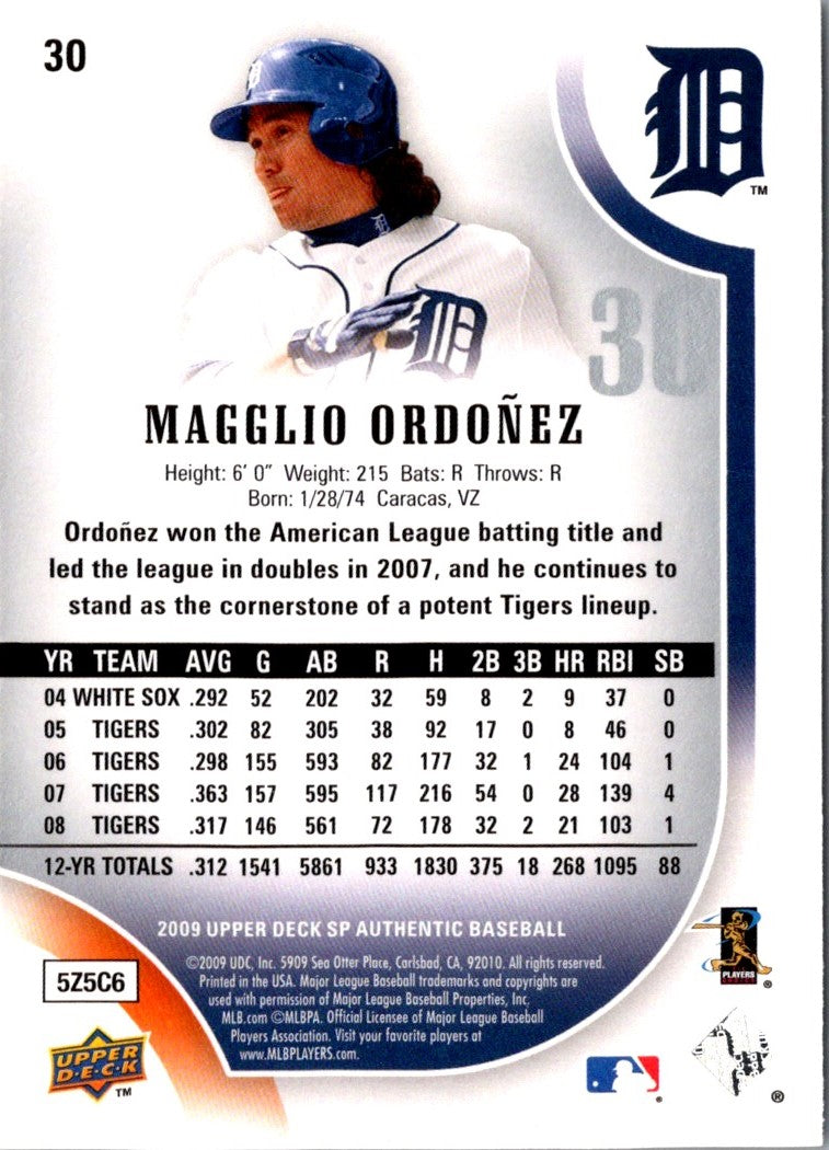 2009 Finest Magglio Ordonez