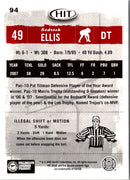 2008 SAGE HIT Sedrick Ellis