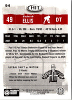 2008 SAGE HIT Sedrick Ellis #94