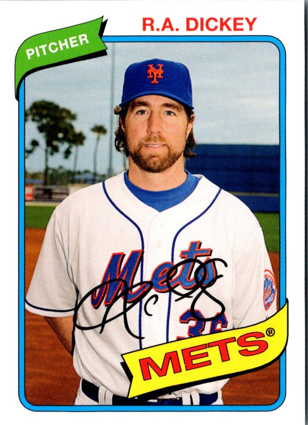 2012 Topps Archives R.A. Dickey #148