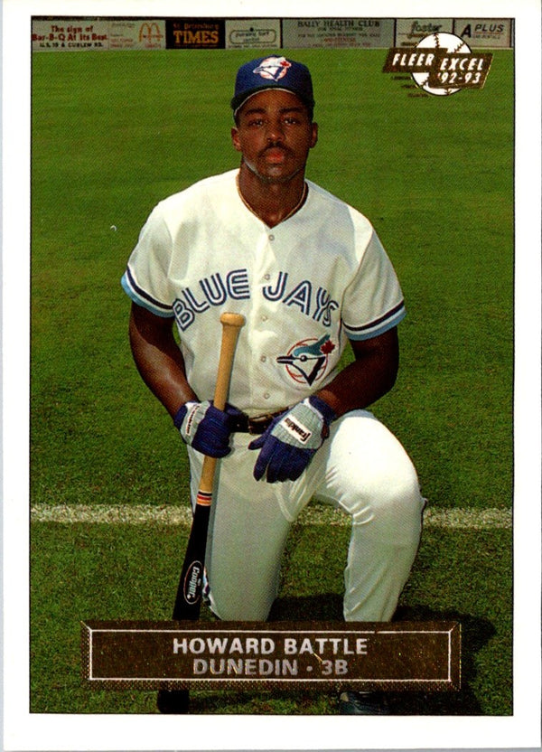 1992 Fleer Excel Howard Battle #238