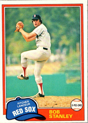 1981 O-Pee-Chee Bob Stanley #296