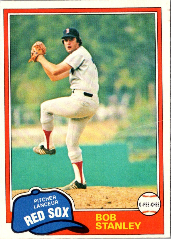 1981 O-Pee-Chee Bob Stanley #296