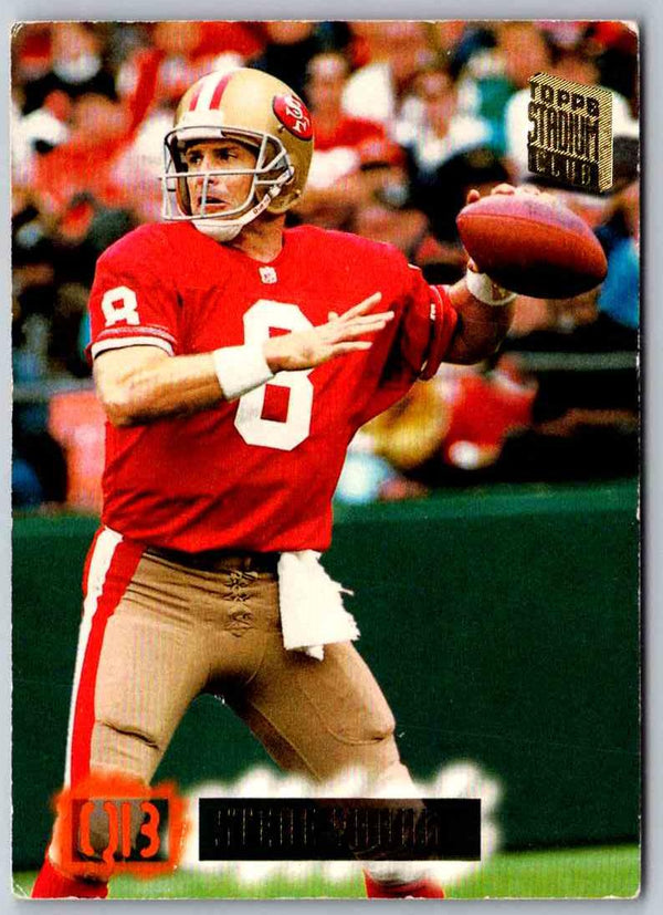 1994 Topps Stadium Club Football Steve Young #295