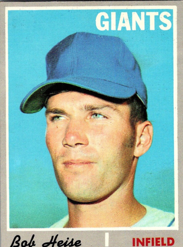 1970 Topps Bob Heise #478 Rookie EX-MT+