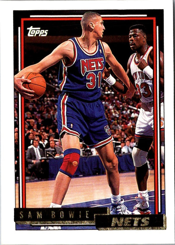 1992 Topps Sam Bowie #132