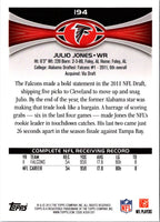 2012 Topps Julio Jones #194