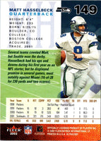 2002 Ultra Matt Hasselbeck #149