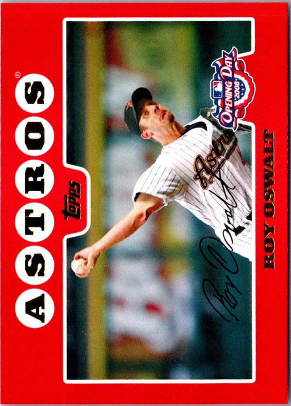 2008 Topps Opening Day Roy Oswalt #98