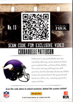 2013 Panini Prizm HRX Rookies Cordarrelle Patterson #15